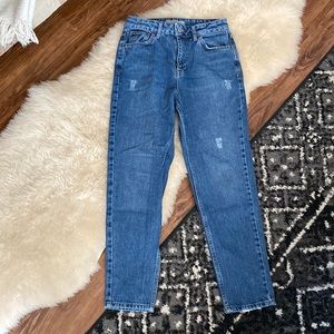 Topshop mom jeans